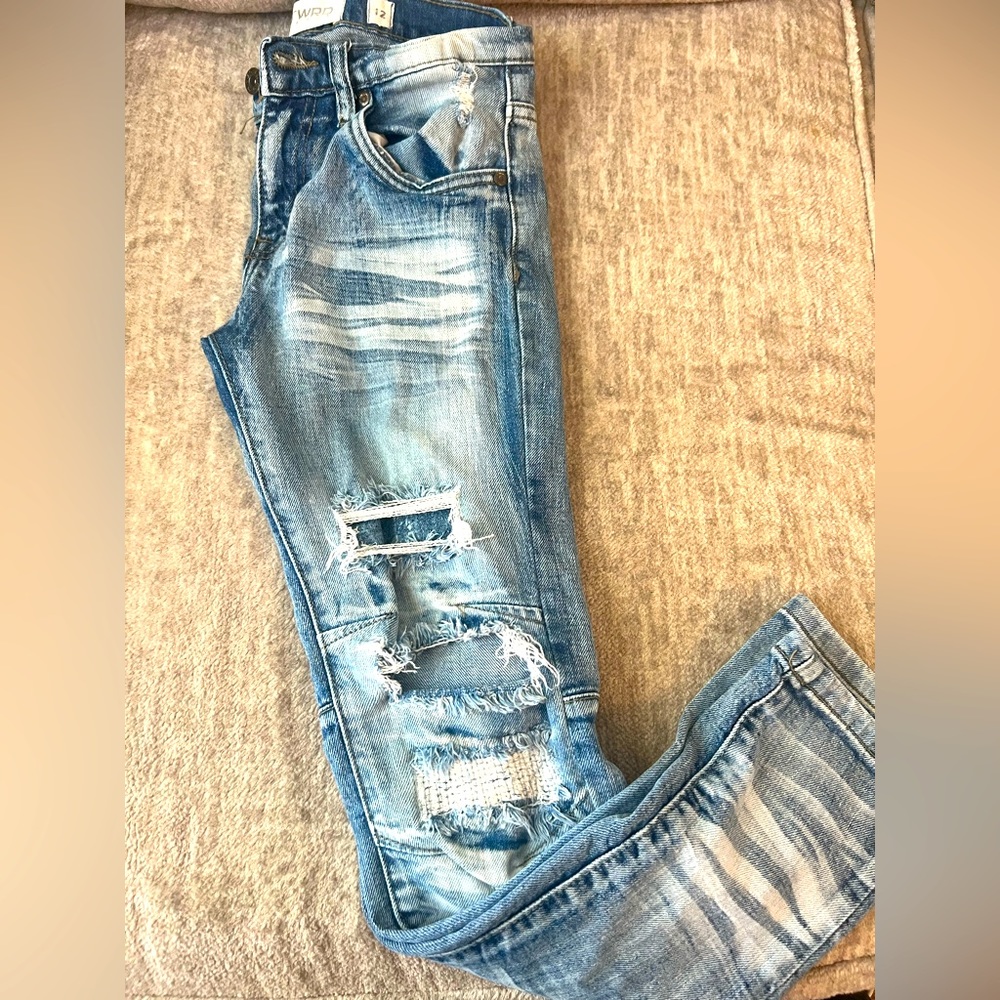 Boys denim jeans size 12